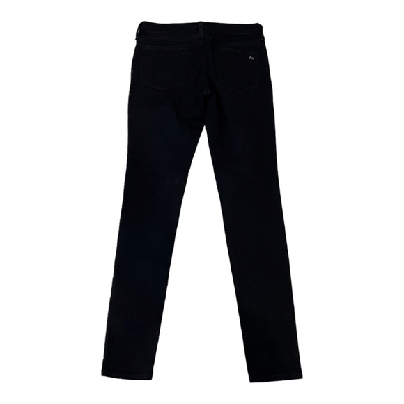 Rag and Bone Black Equestrian Cotton Blend Stretch Jeans 27 - Picture 2 of 10